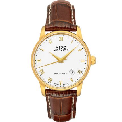 M8600.3.26.8 | Mido Baroncelli Automatic 38 mm watch | Buy Now