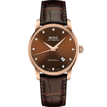 Mido Baroncelli Automatic Diamonds 38 mm M8600.3.64.8