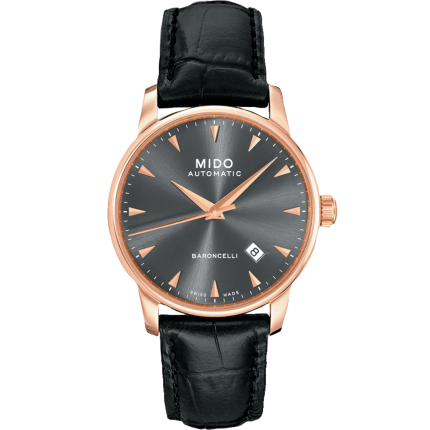 M8600.3.13.4 | Mido Baroncelli Date Automatic 38 mm watch | Buy Now