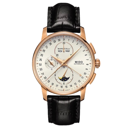 M8607.3.M1.42 | Mido Baroncelli Chronograph Automatic 42 mm watch | Buy Now