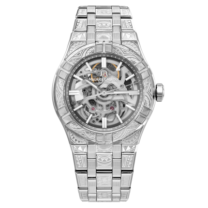 AI6007-SS009-030-1 | Maurice Lacroix AIKON Automatic Skeleton Urban Tribe 39 mm watch. Buy Online