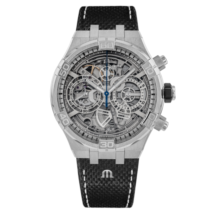 AI6098-SS001-090-1 | Maurice Lacroix Aikon Chronograph Skeleton 44 mm watch. Buy Online