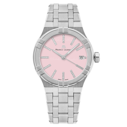 AI1106-SS002-550-1 | Maurice Lacroix Aikon Quartz Colours Diamonds Edition 35 mm watch. Buy Online