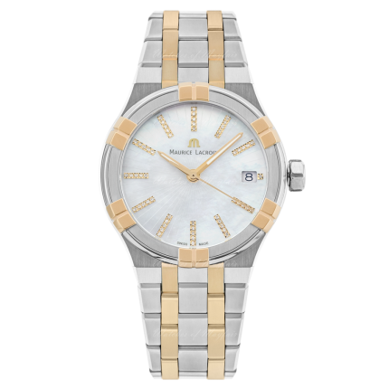 AI1106-PVP02-170-1 | Maurice Lacroix Aikon Quartz Diamonds 35 mm watch. Buy Online