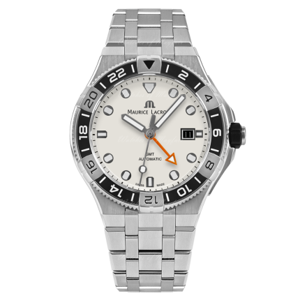 AI6158-SS00F-130-A | Maurice Lacroix Aikon Venturer GMT 43 mm watch. Buy Online