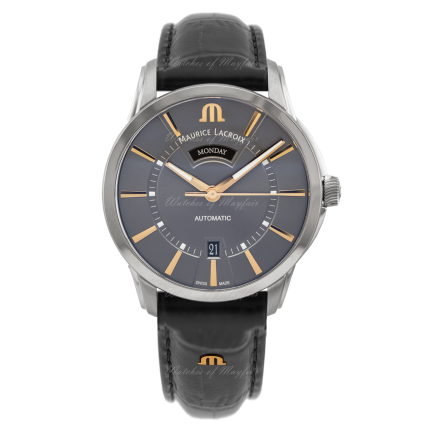 PT6358-SS001-331-1 | Maurice Lacroix Pontos Day Date 41 mm watch. Buy Online