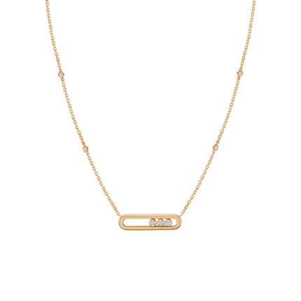 4323 | Messika Baby Move Yellow Gold Necklace. Buy online.