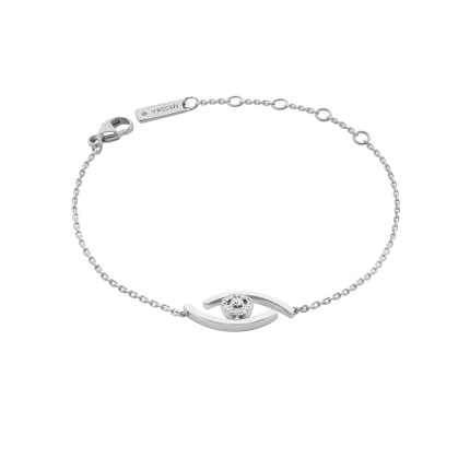 10034 | Buy Online Messika Lucky Eye White Gold Diamond Bracelet