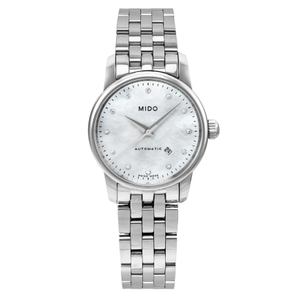 M7600.4.69.1 | Mido Baroncelli Mother of Pearl Dial 29mm watch. Buy Online