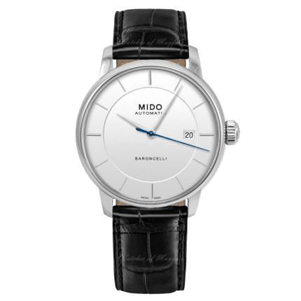 M037.407.16.031.00 | Mido Baroncelli Signature Gent Steel Automatic 39 mm watch | Buy Now