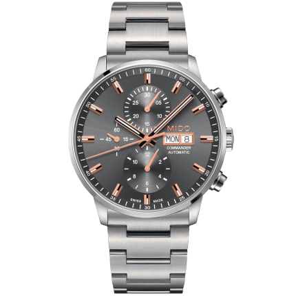 M016.414.11.061.00 | Mido Commander Chronograph Automatic 42.5 mm watch | Buy Now