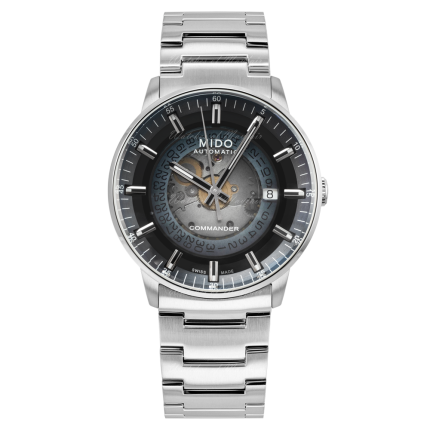 M021.407.11.411.01 | Mido Commander Gradient Steel Automatic 40 mm watch | Buy Now