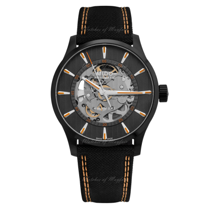 M038.436.37.051.00 | Mido Multifort Skeleton Vertigo Automatic 42 mm watch | Buy Now