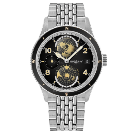 125872 | Montblanc 1858 Geosphere Steel Automatic 42 mm watch. Buy Onine