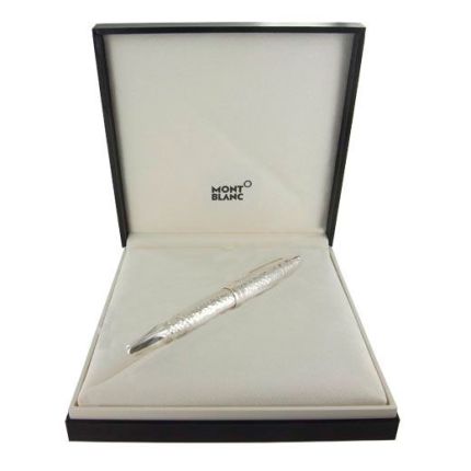 115097 | Montblanc Meisterstuck Martele Sterling Silver Fountain Pen