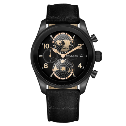 129267 | Montblanc Summit 3 Smartwatch Black Titanium 42 mm watch. Buy Online