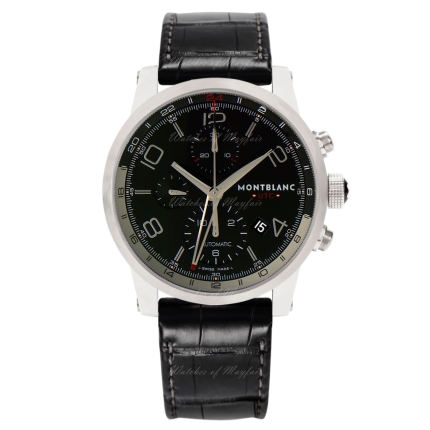 107336 | Montblanc TimeWalker Collection Chronograph UTC 43 mm watch. Buy Online