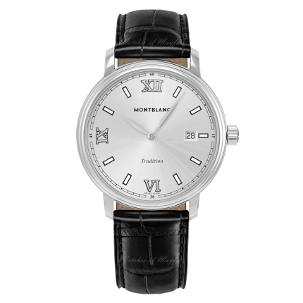 127775 | Montblanc Tradition Quartz Date 40 mm watch. Buy Online