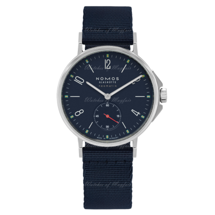 567 | Nomos Ahoi Neomatik Atlantic Automatic Textile 36.3 mm watch. Buy Online