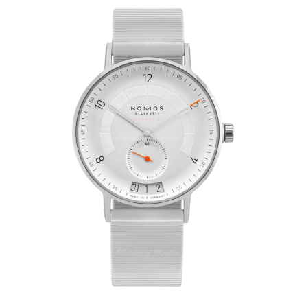 1301 | Nomos Autobahn Neomatik Date Steel Bracelet 41 mm watch. Buy Online