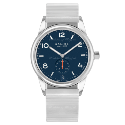 776 | Nomos Club Automatic Date Atlantic Automatic Bracelet 41 mm watch. Buy Online