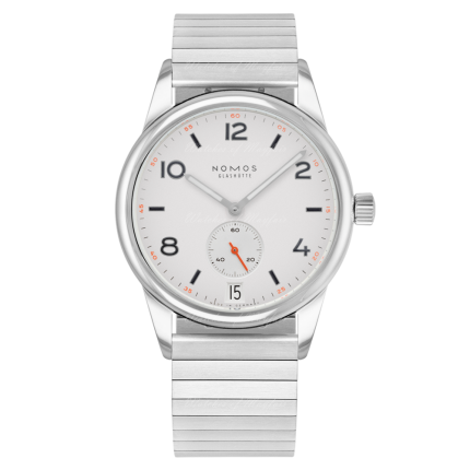 775 | Nomos Club Automatic Date Automatic Sport Bracelet 41 mm watch. Buy Online