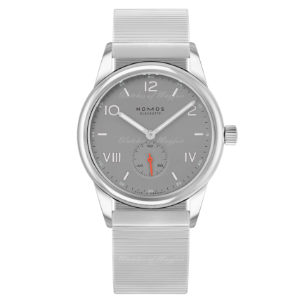 727 | NOMOS Club Campus 38 Absolute Gray Bracelet watch. Buy Online