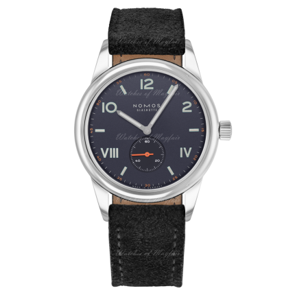 730 | NOMOS Club Campus 38 Blue Purple 38.5 mm watch. Buy Online