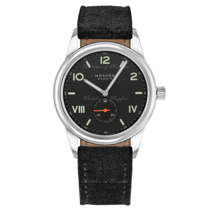 738 | Nomos Club Campus 38 Night Manual Anthracite Leather. Buy Online