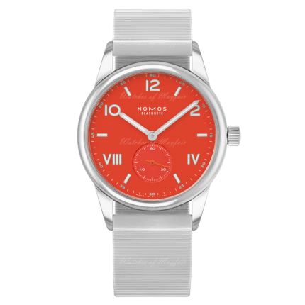 723 | Nomos Club Campus 38 Nonstop Steel Bracelet watch. Buy Online