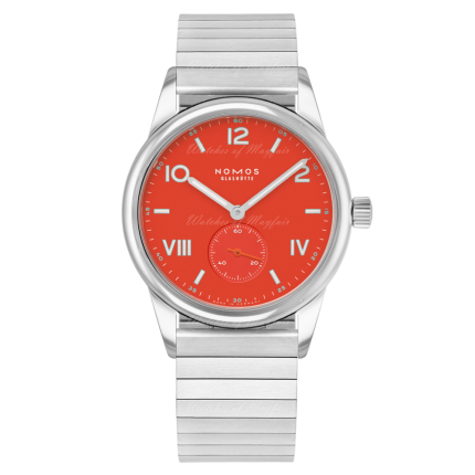 716.GB | Nomos Club Campus Nonstop Red Bracelet Sport 36 mm watch. Buy Online