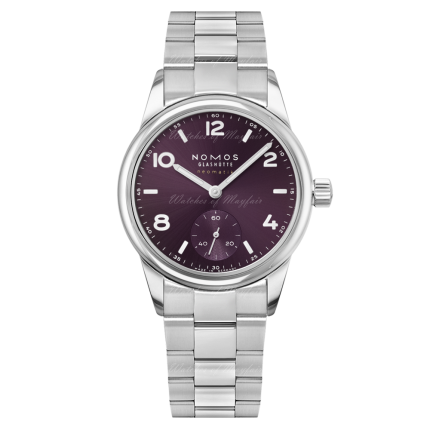 757.SB | Nomos Club Sport Neomatik 34 Purple Automatic watch. Buy Online