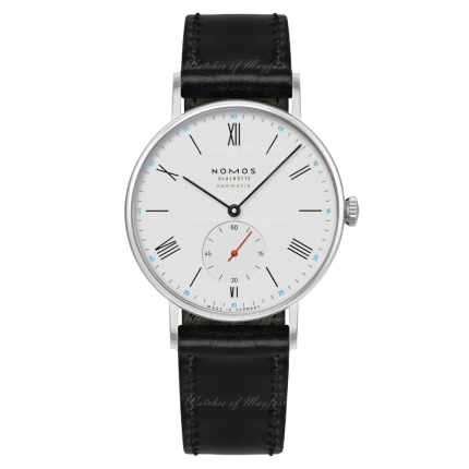 282 | Nomos Ludwig Neomatik Automatic Black Leather Pin Buckle 36 mm watch. Buy Online