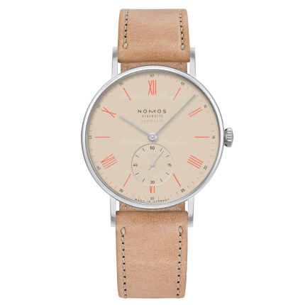 283 | Nomos Ludwig Neomatik Champagne Automatic Natural Leather Pin Buckle 36 mm watch. Buy Online