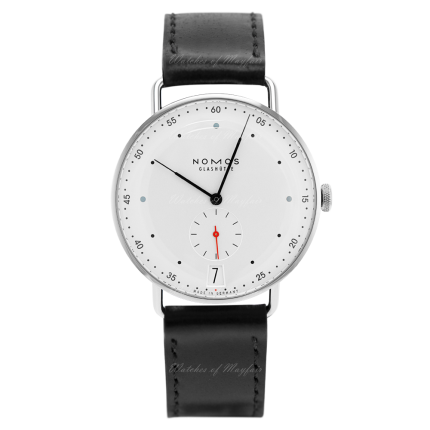 1102 | Nomos Metro Date Manual 38mm watch. Buy Online