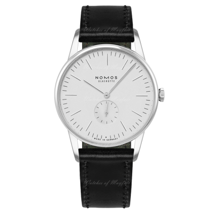 386 | Nomos Orion White Manual 38mm watch. Buy Online