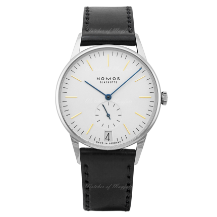 380 | Nomos Orion Date Manual 38mm watch. Buy Online