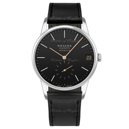 366 | Nomos Orion Neomatik 41 Date New Black watch. Buy Online