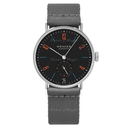 179.S29 | Nomos Tangente 38 Date Dunkelbunt Manual Limited Edition watch. Buy Online