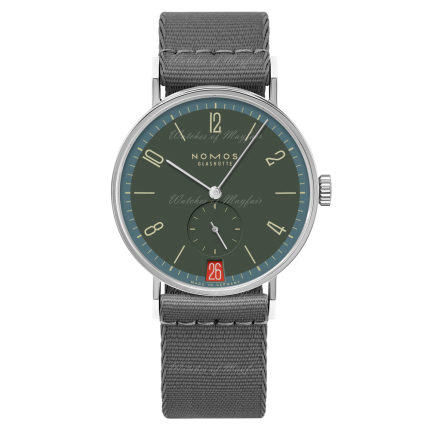 179.S18 | Nomos Tangente 38 Date Lakritze Limited Edition watch. Buy Online