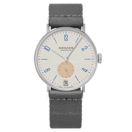 179.S11 | Nomos Tangente 38 Date Schulhausweiß Manual Limited Edition watch. Buy Online