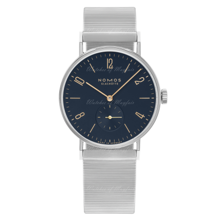 133 | NOMOS Tangente Midnight Blue Bracelet 35 mm watch. Buy Online