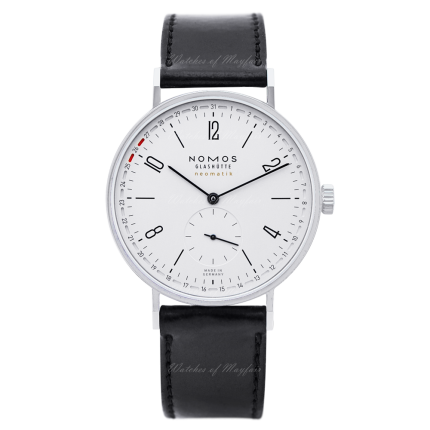 180 | Nomos Tangente Neomatik Update Automatic Black Leather Pin Buckle 41 mm watch. Buy Online