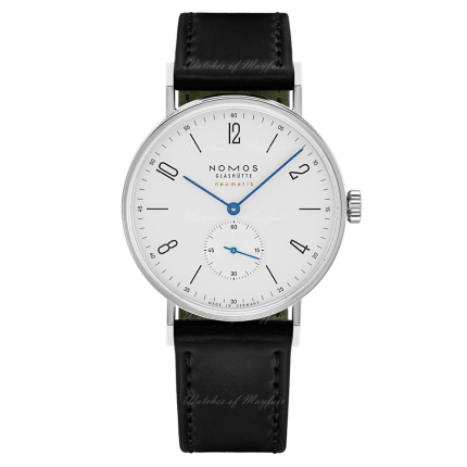 149 | Nomos Tangente Neomatik Automatic Black Leather Pin Buckle 39 mm watch. Buy Online