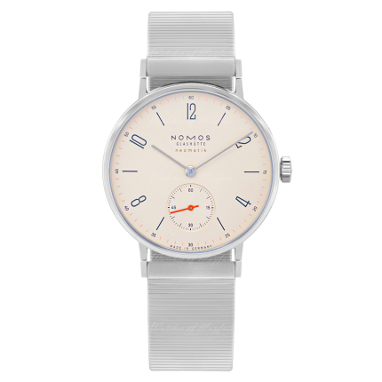 176 | Nomos Tangente Neomatik Champagne Automatic Bracelet 35 mm watch. Buy Online