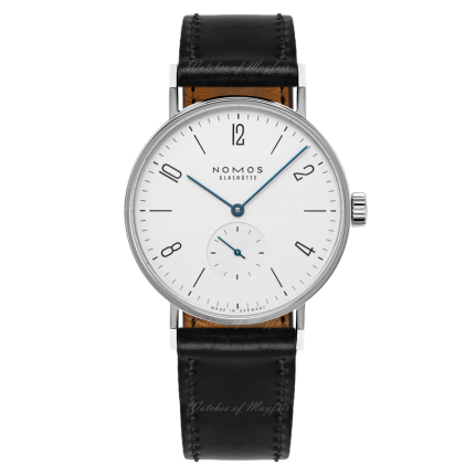 601 | Nomos Tangomat Automatic Black Leather 38 mm watch. Buy Online