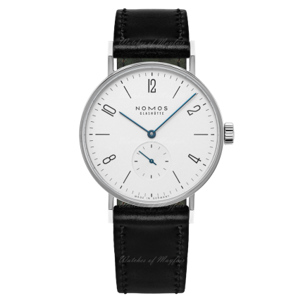 641 | Nomos Tangomat Automatic Black Leather 38.3 mm watch. Buy Online