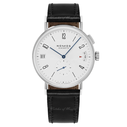 635 | Nomos Tangomat GMT Automatic Leather 40 mm watch. Buy Online