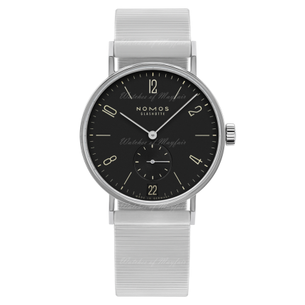 604 | Nomos Tangomat Ruthenium Date Automatic Bracelet 38.3 mm watch. Buy Online