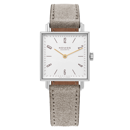 405 | NOMOS Tetra 27 Duo Manual Beige Leather watch. Buy Online